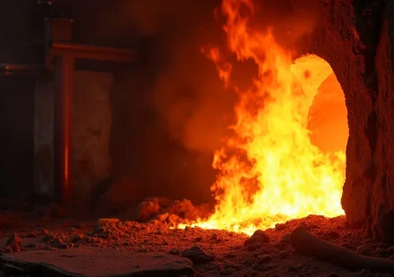 Crafting a Blast Furnace: Materials, Process, and Outcomes