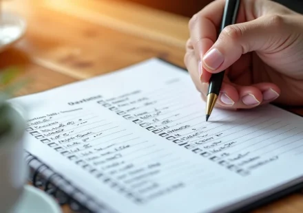 Crafting a List: A Guide to Organization and Efficiency