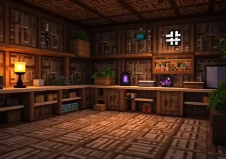 Crafting Room Minecraft Building Guide for Beginners