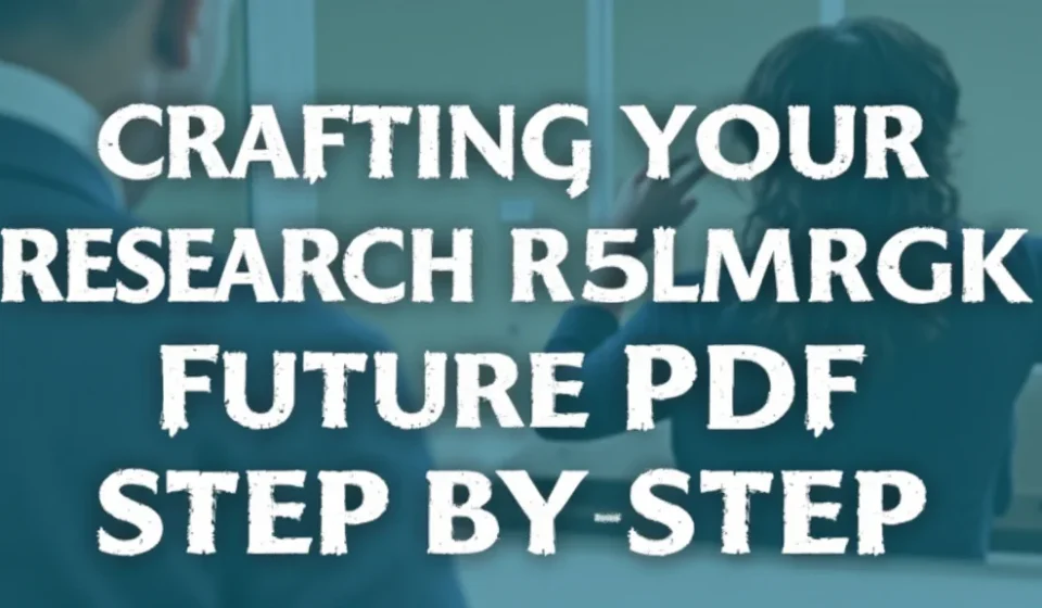 Crafting Your Research Future PDF Step by Step